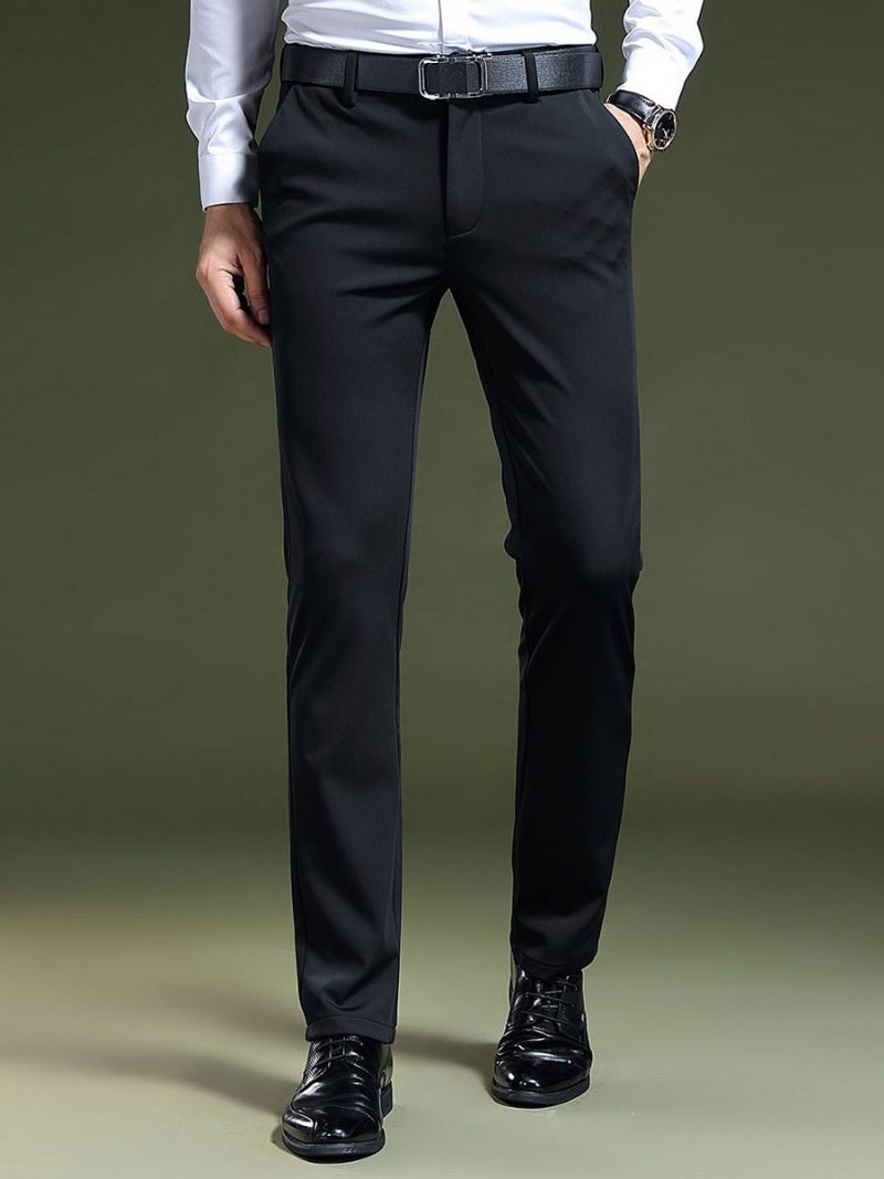 Pantalons Habillés Pour Hommes Formels - Noir