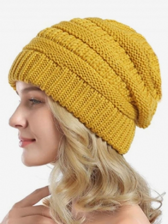 Casquette Au Crochet Casquettes Unisexes Couleur Unie Pour Le Printemps Automne Hiver