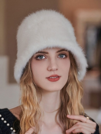 Casquettes Pour Femmes Chic Hiver Chaud Chapeaux Fourrure