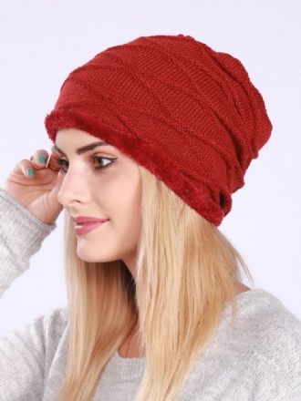 Chapeaux Pour Femmes Jolis Rouges Convertibles Fibre Acrylique