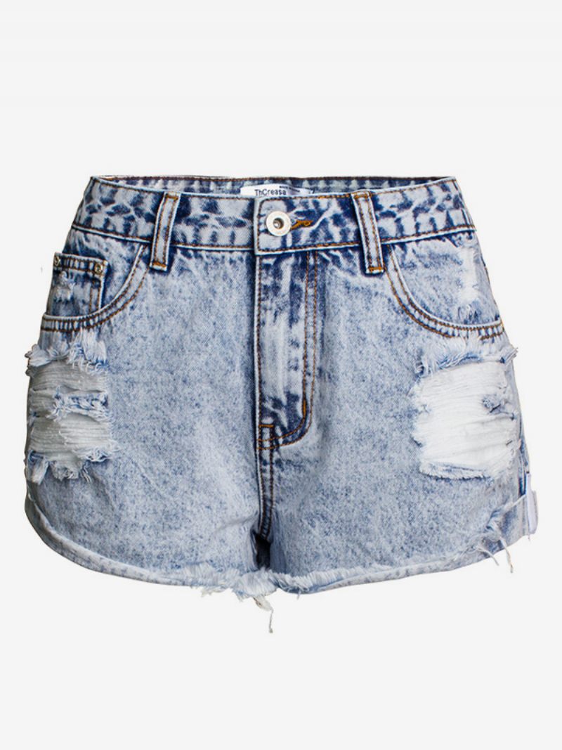 Short Femme Chic - Bleu Ciel Clair