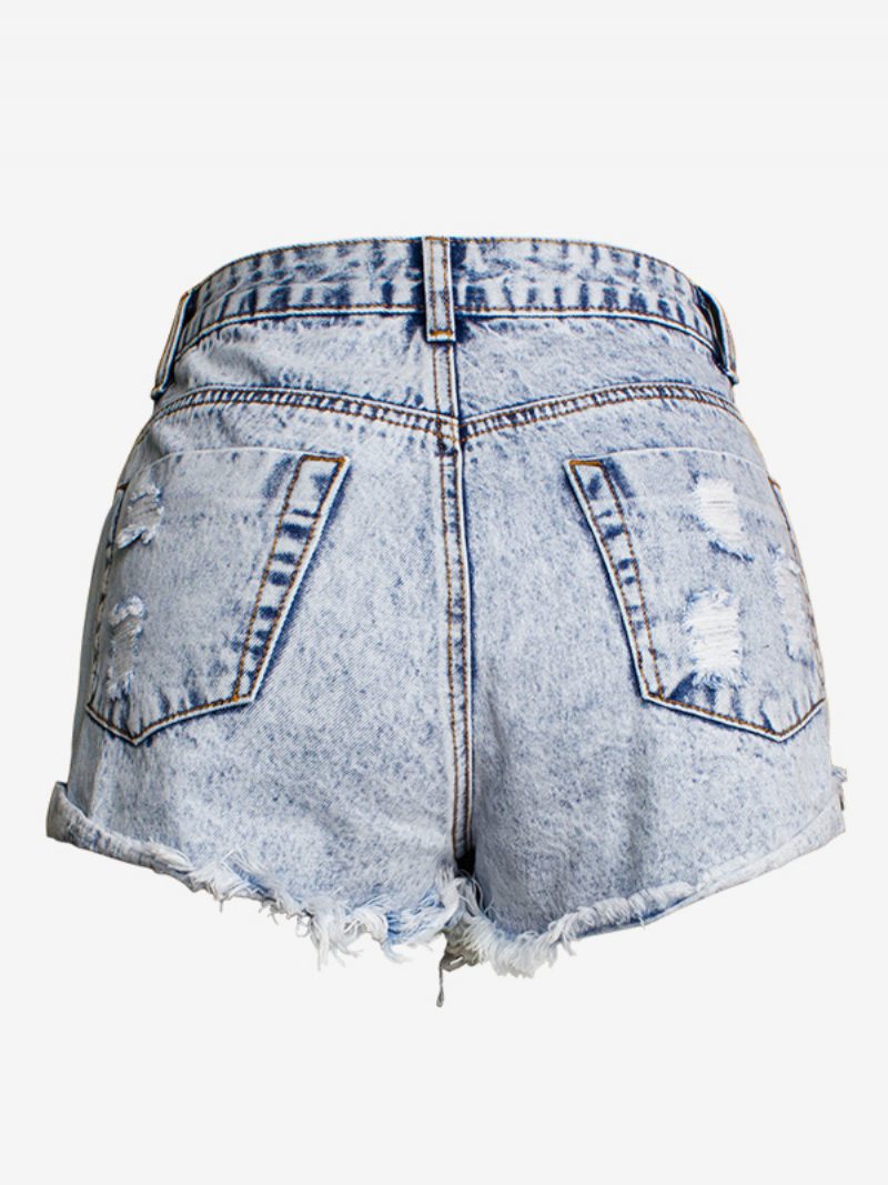 Short Femme Chic - Bleu Ciel Clair