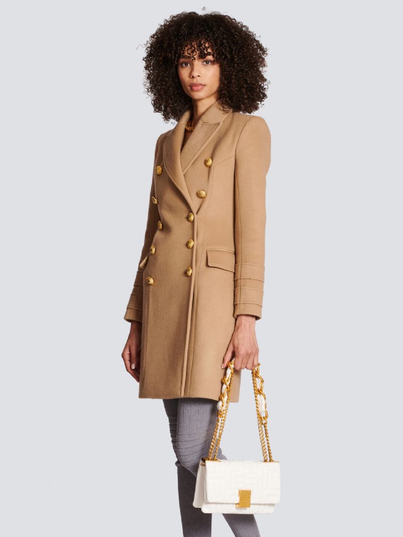 Manteau D'hiver Camel Pour Femmes Vêtements D'extérieur Chauds 2024