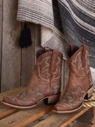 Bottes Western Pour Femmes Cowboy Brodées