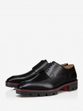 Chaussures Habillées Pour Hommes Mariage Oxford À Bout Rond