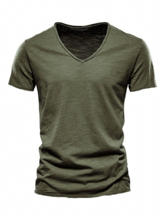 T-shirts Homme Chic Col V Manches Courtes